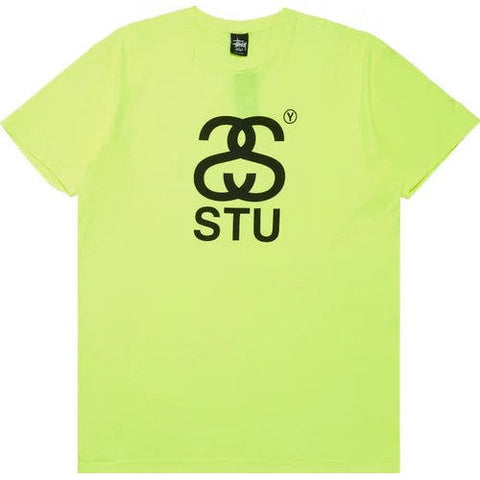Stussy SS Stu Tee 'Neon Yellow'