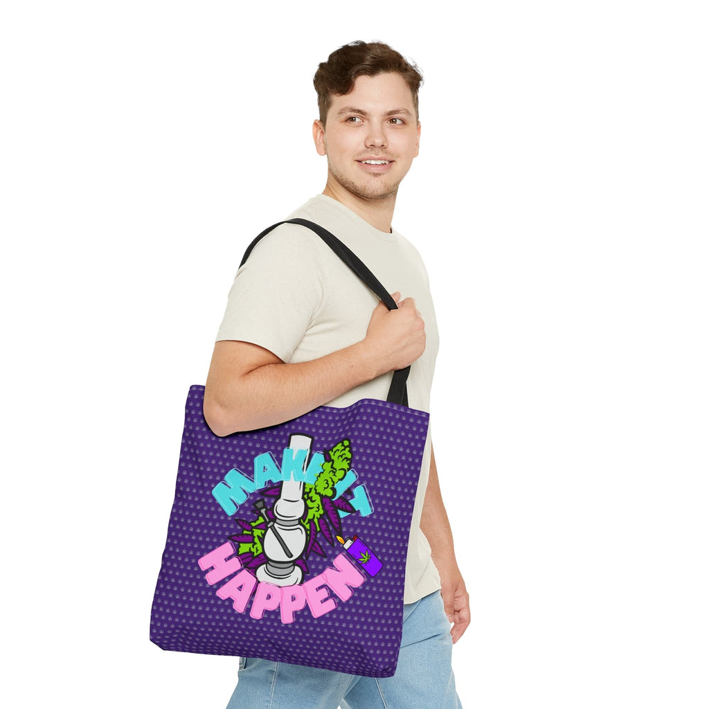 Make It Happen Cannabis Tote Bag