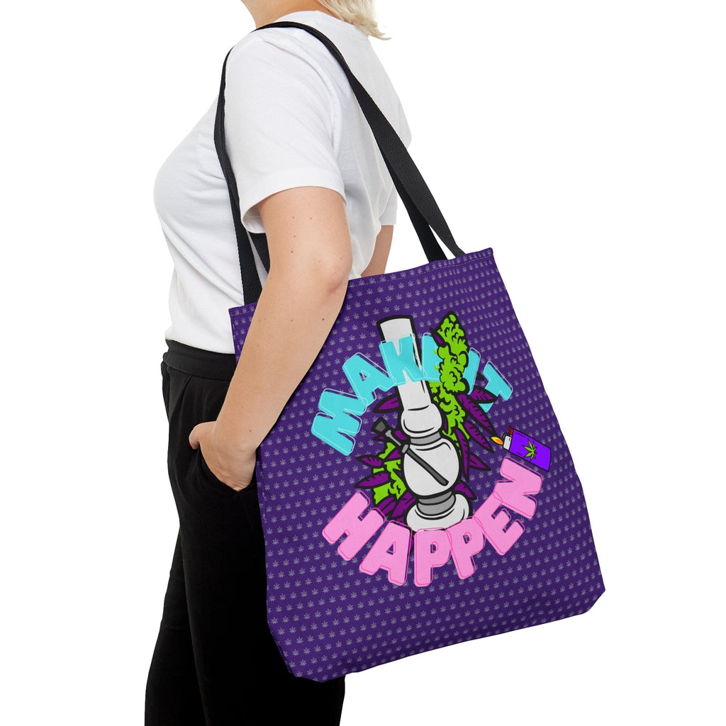 Make It Happen Cannabis Tote Bag