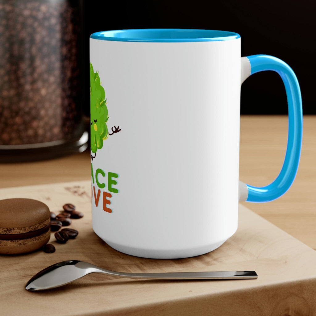 Cannabis, Peace and Love Coffee Mug