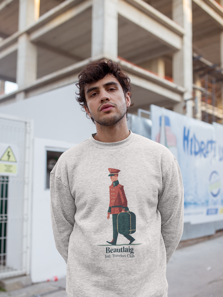 Intl. Traveling Porter Crewneck Sweatshirt — Beautlaig