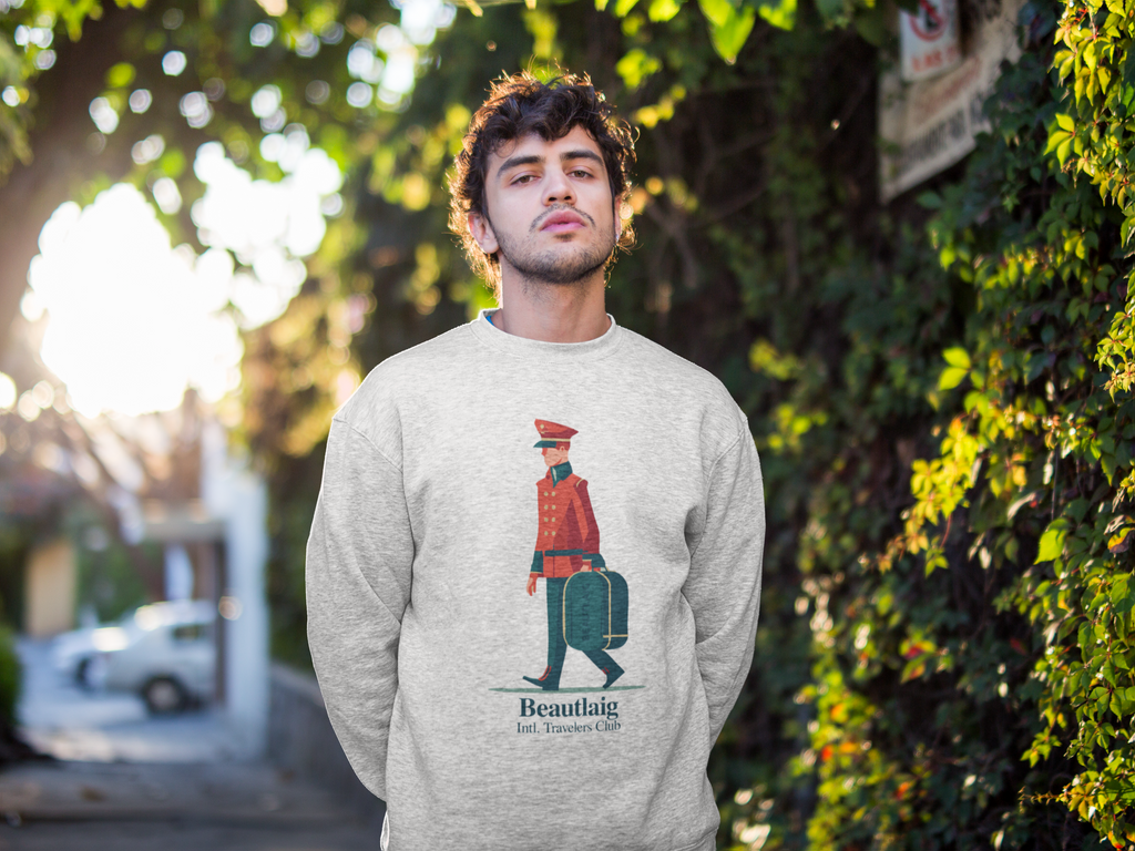 Intl. Traveling Porter Crewneck Sweatshirt — Beautlaig
