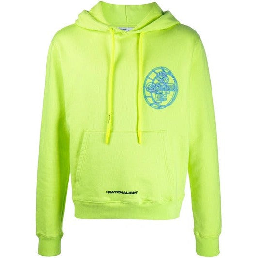 OFF-WHITE Rationalism 3D Crossed Slim Hoodie