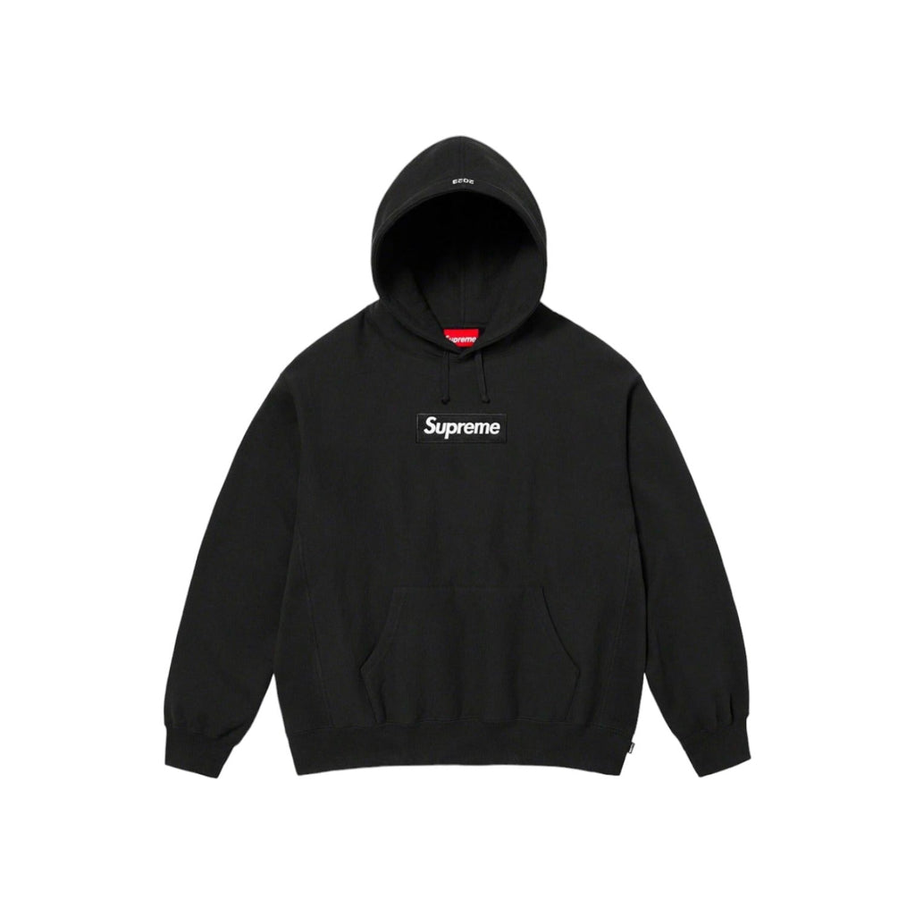 Supreme Box Logo Hooded Sweatshirt Black FW23
