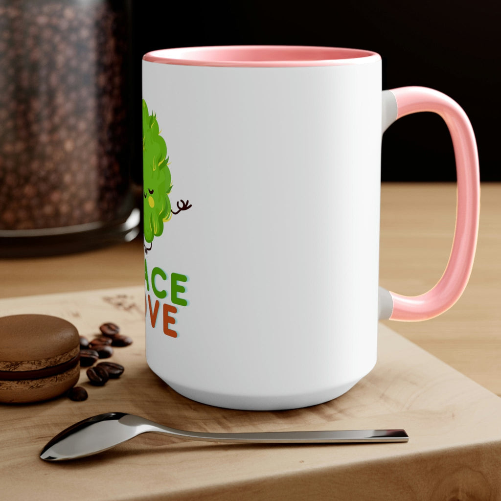 Cannabis, Peace and Love Coffee Mug