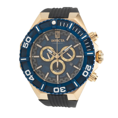 Invicta Jason Taylor 60mm Swiss Quartz Chronograph Strap Watch
