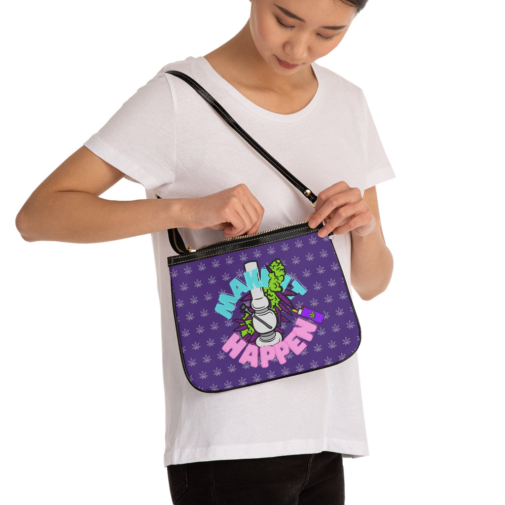 Make It Happen Cannabis Small Shoulder Bag
