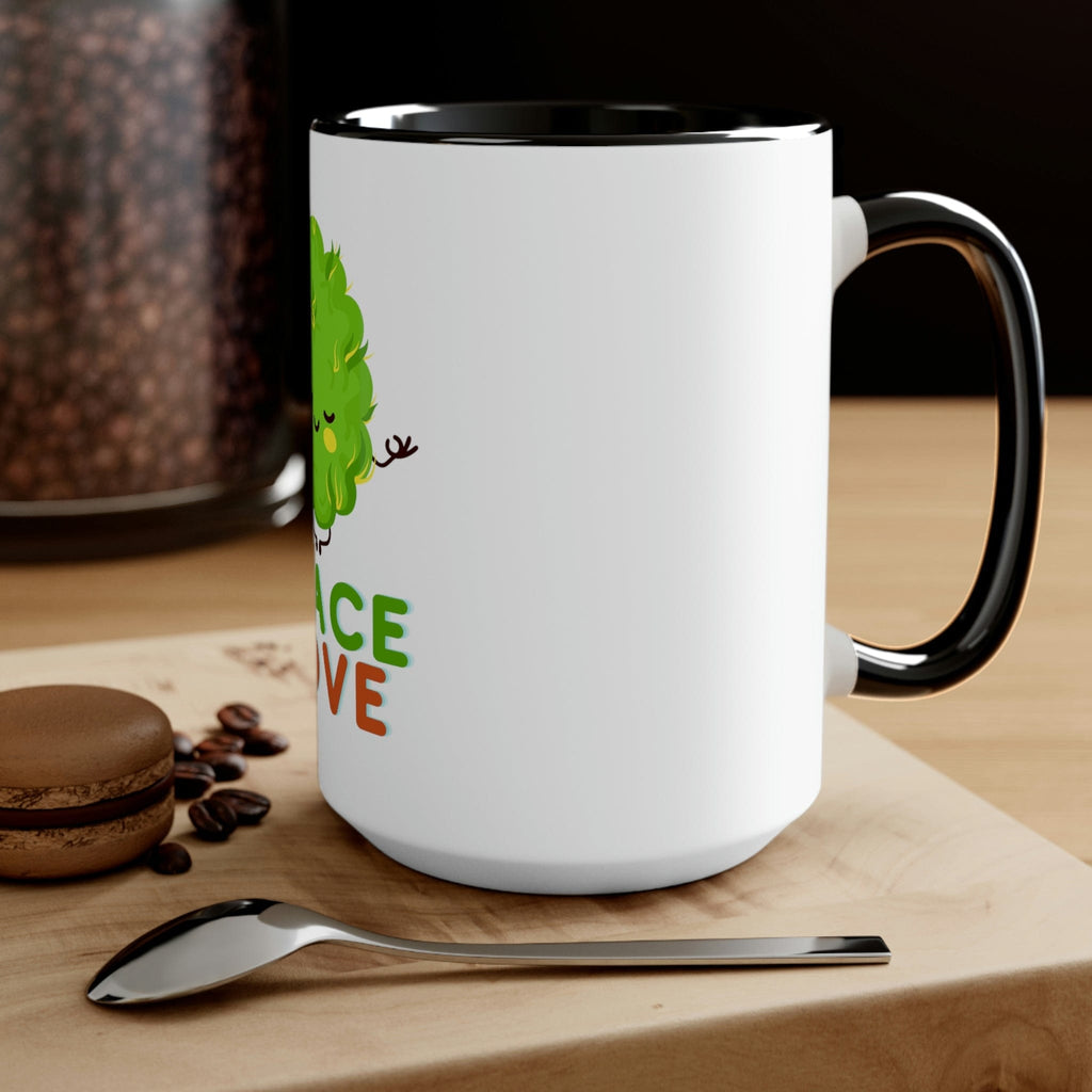 Cannabis, Peace and Love Coffee Mug