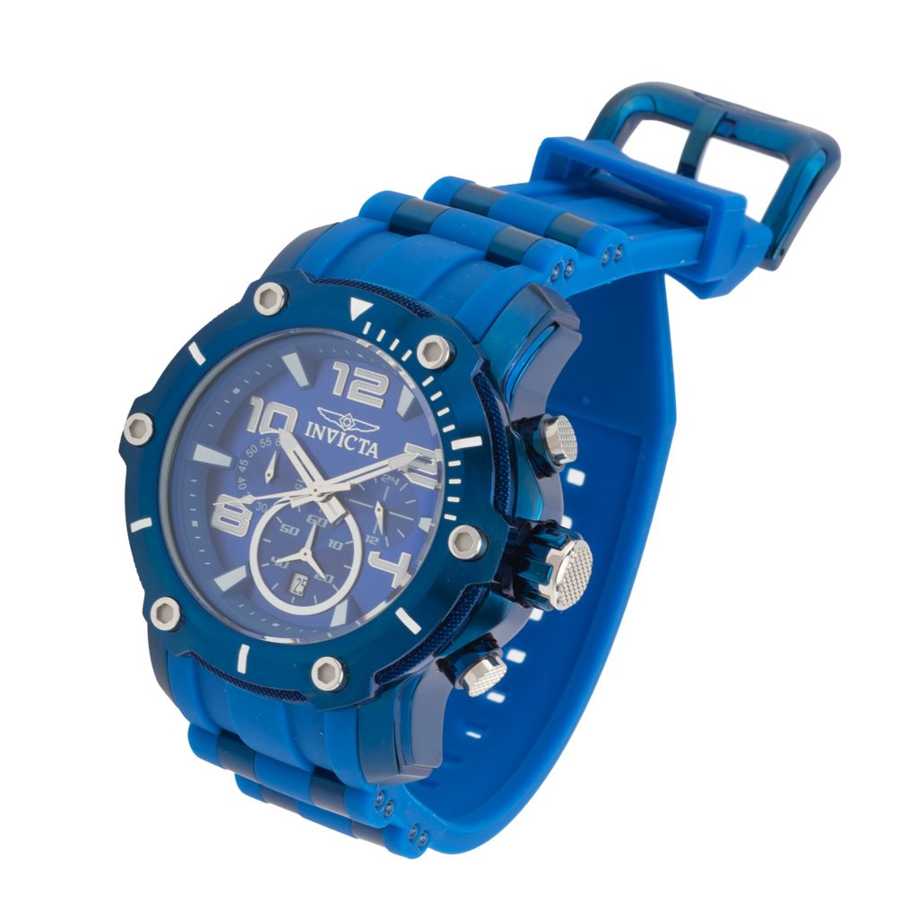 Invicta Pro Diver Scuba 52mm Quartz Chronograph Strap Watch