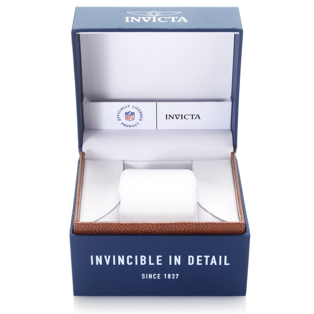 Invicta NFL S1 Diablo 53mm Quartz Silicone Strap Watch