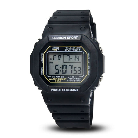 Digitex x Invicta 45mm Digital Resin Strap Watch