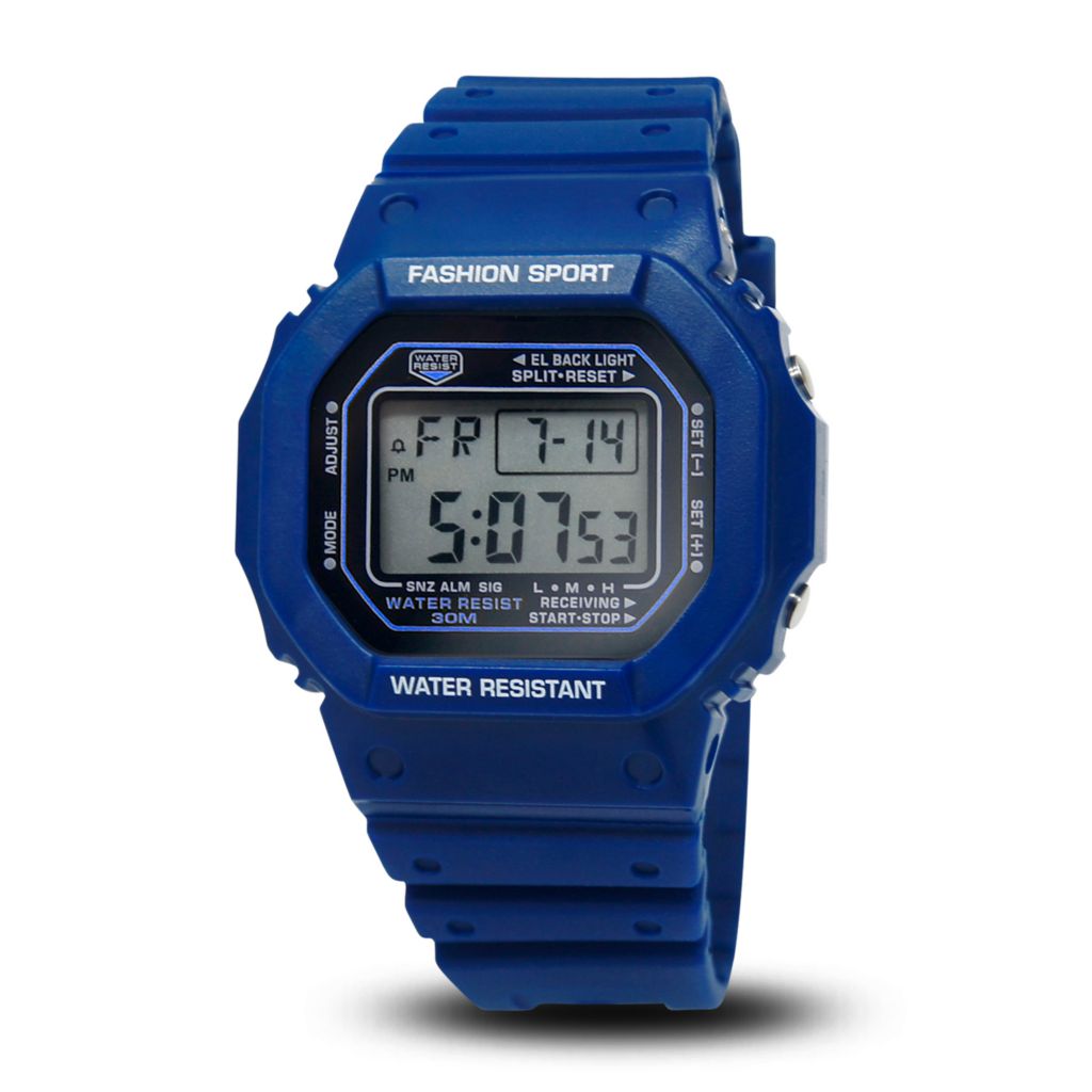 Digitex x Invicta 45mm Digital Resin Strap Watch