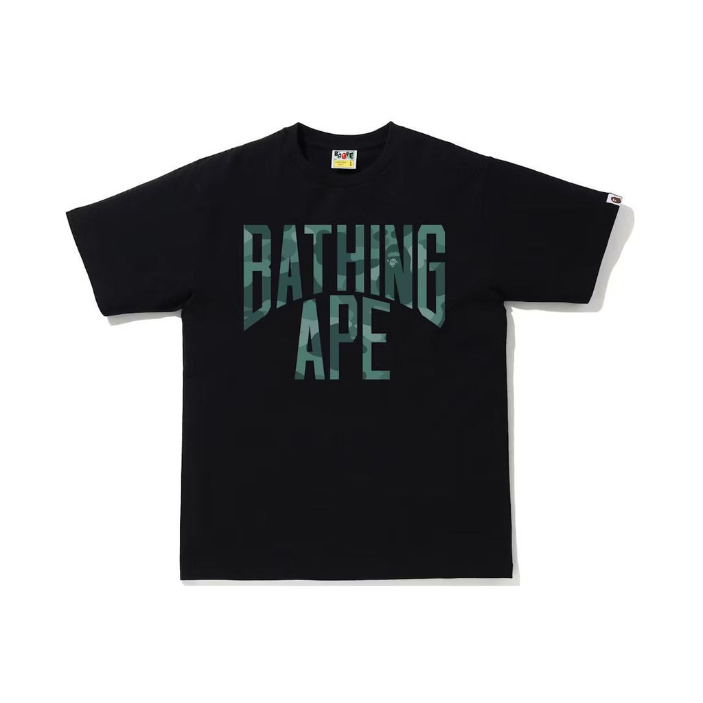 BAPE Color Camo NYC Logo Tee Black/Green