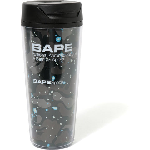 BAPE Space Camo Tumbler Black