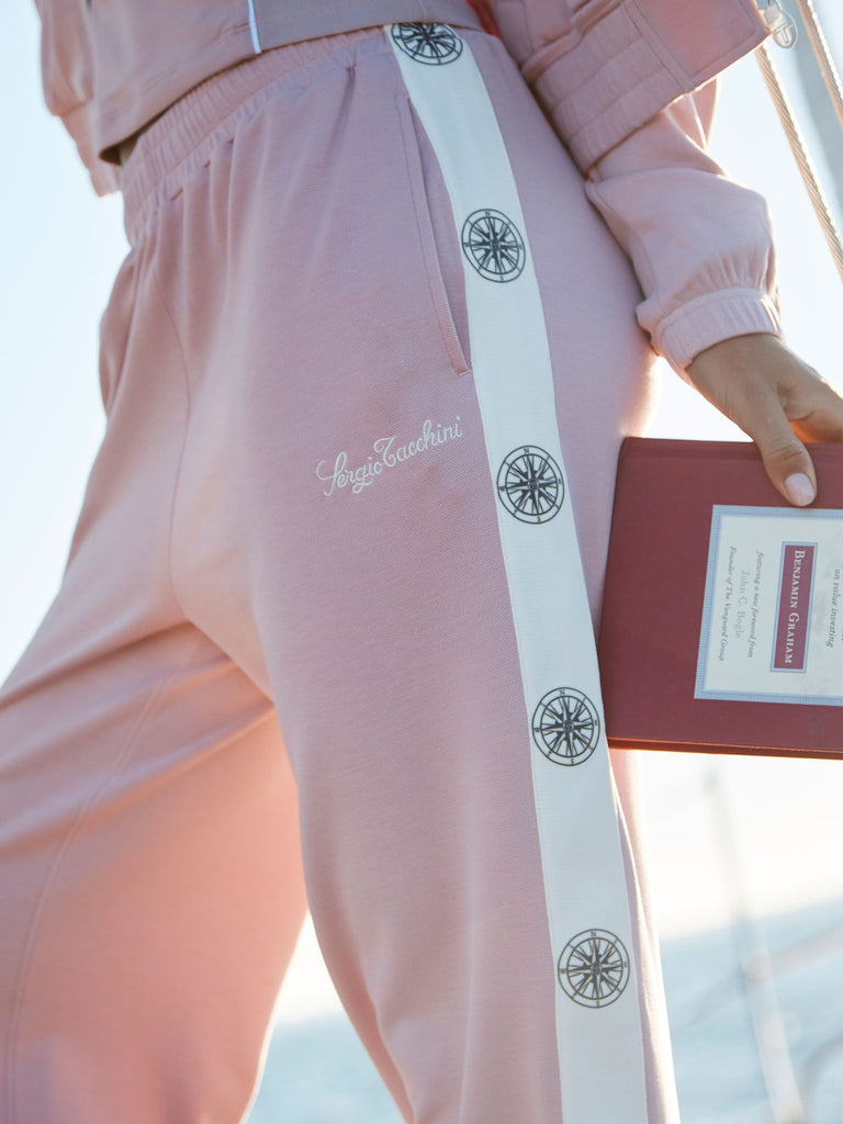 Women's Bussola Track Pant- Pale Mauve