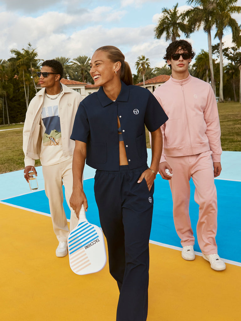 Sandro Track Jacket- Pale Mauve