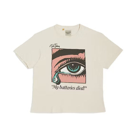 Gallery Dept. Dead Batteries Tee Antique White