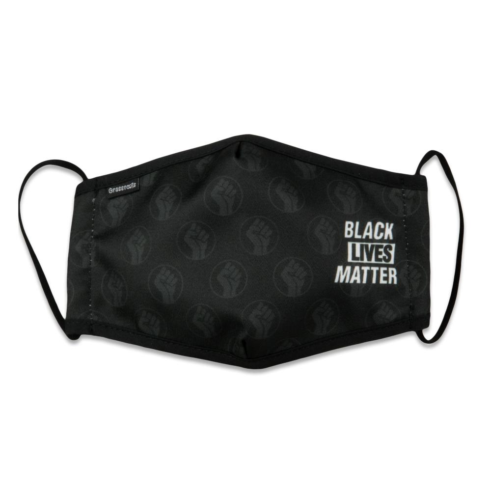 Black Lives Matter Pattern Facemask