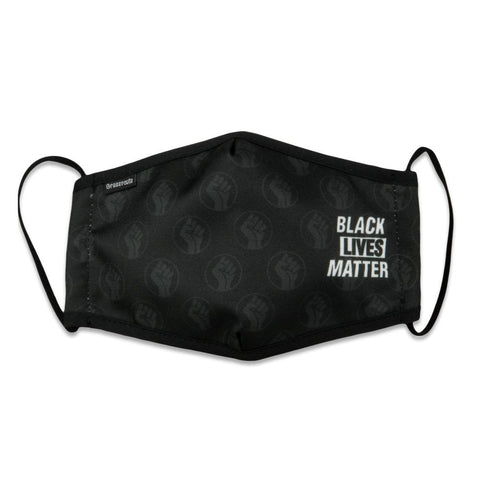 Black Lives Matter Pattern Facemask
