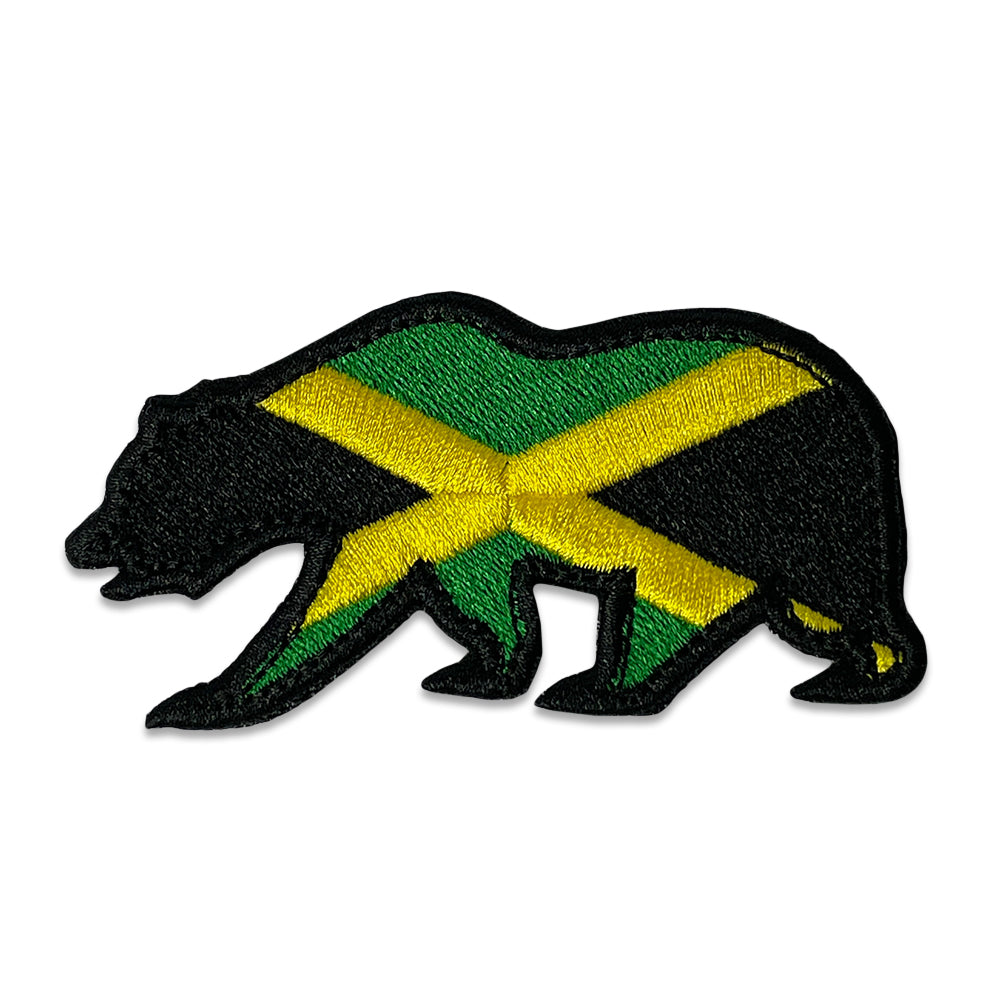 Jamaica Flag Removable Bear Patch