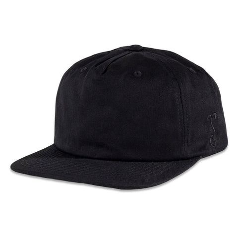 Touch of Class Black Zipperback Hat