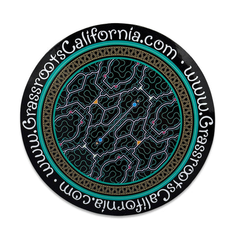 Shipibo Black Sticker