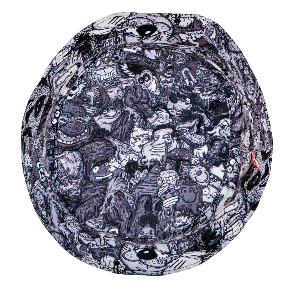 Vincent Gordon Cartoon Gumbo Reversible Bucket Hat