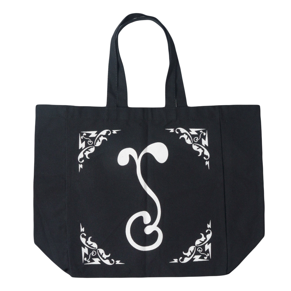 G Sprout Black Canvas Tote Bag