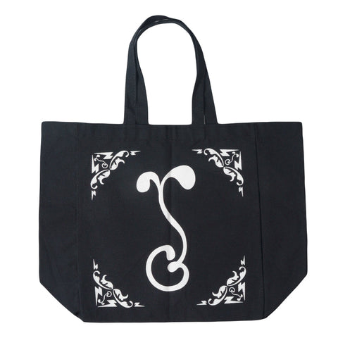 G Sprout Black Canvas Tote Bag