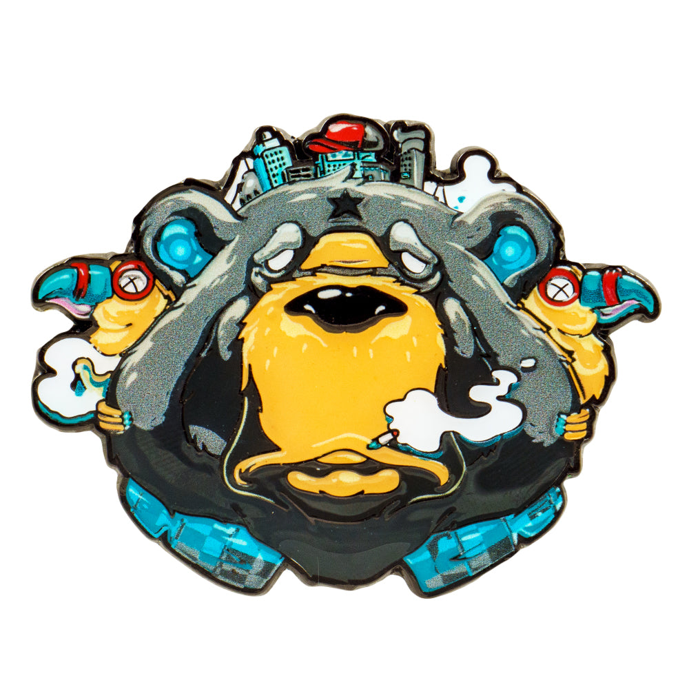 Tarbox Bear Gray Pin