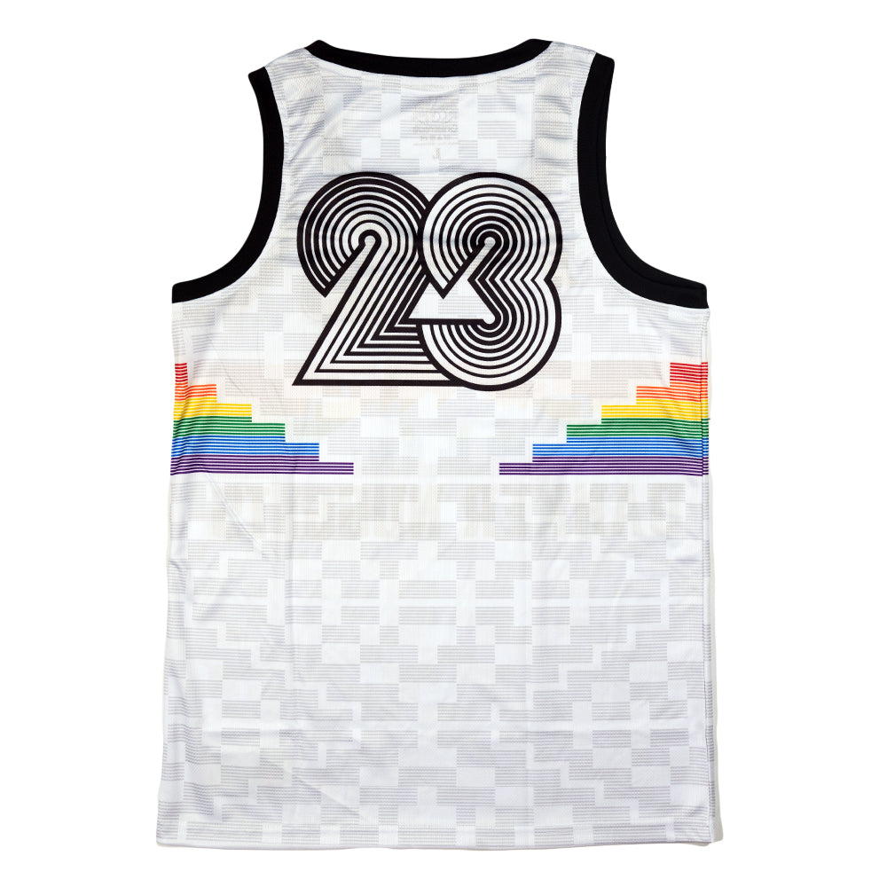 Danker Nuggets Pyramid White Jersey