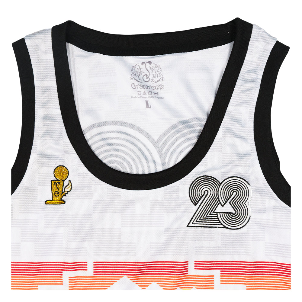 Danker Nuggets Pyramid White Jersey