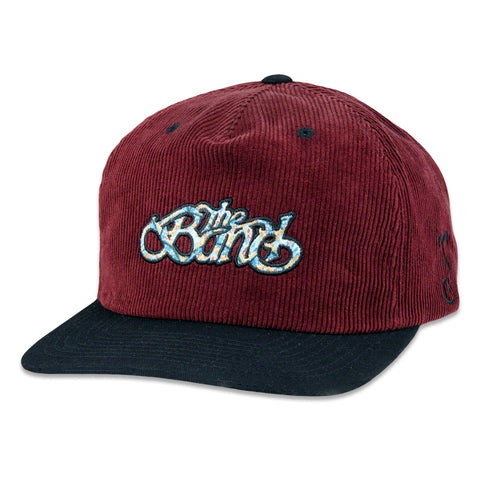 The Band Paisley Maroon Zipperback Hat