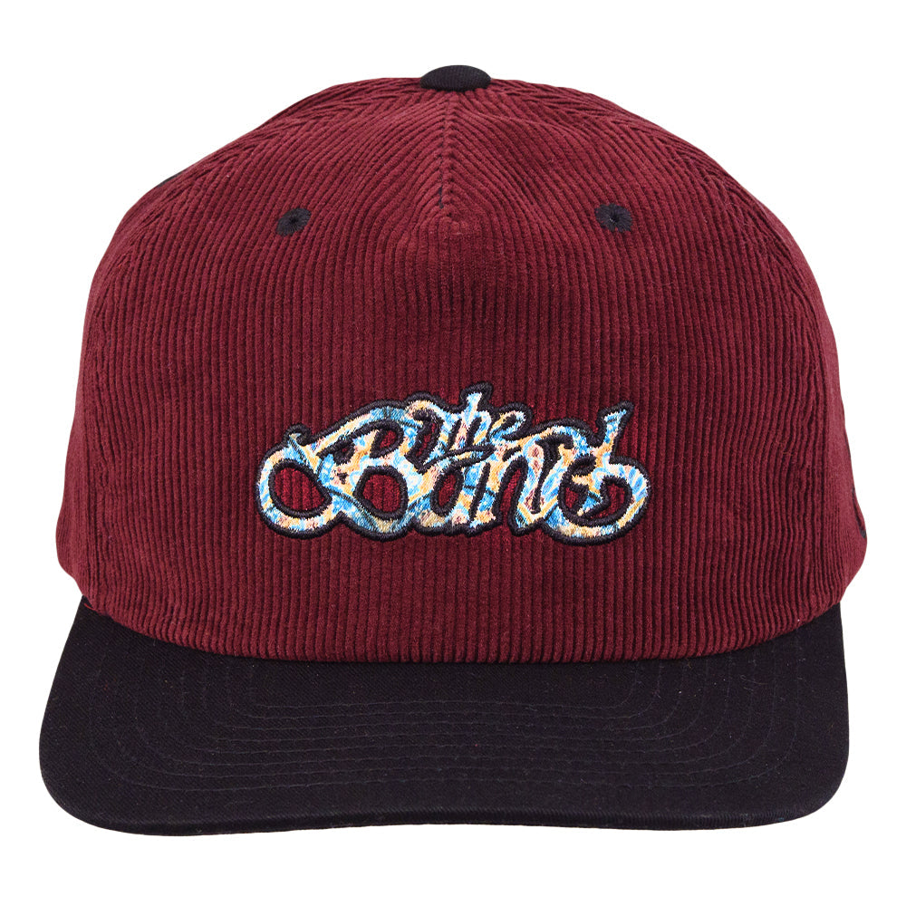 The Band Paisley Maroon Zipperback Hat