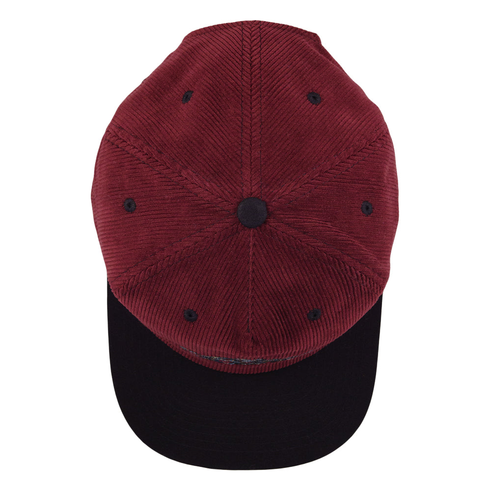 The Band Paisley Maroon Zipperback Hat