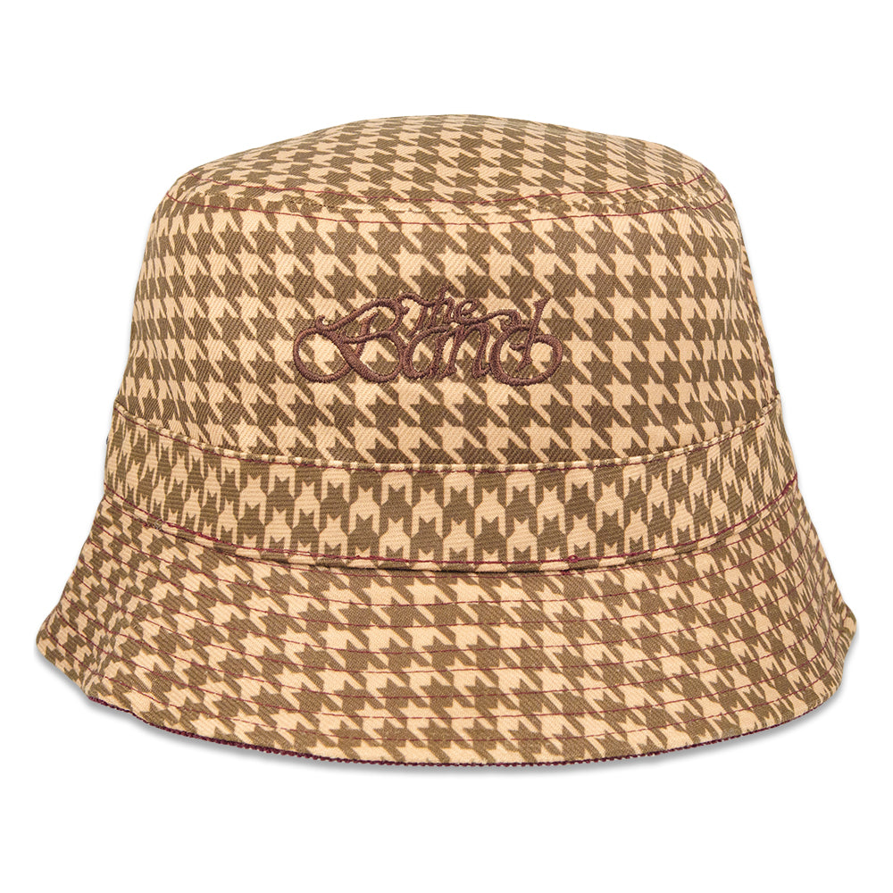 The Band Houndstooth Reversible Bucket Hat