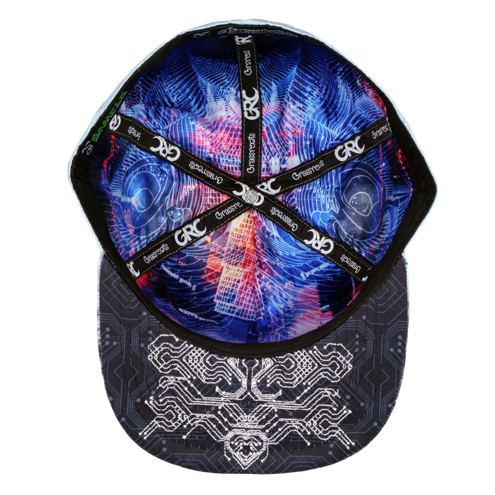 Digital Migration Green Fitted Hat