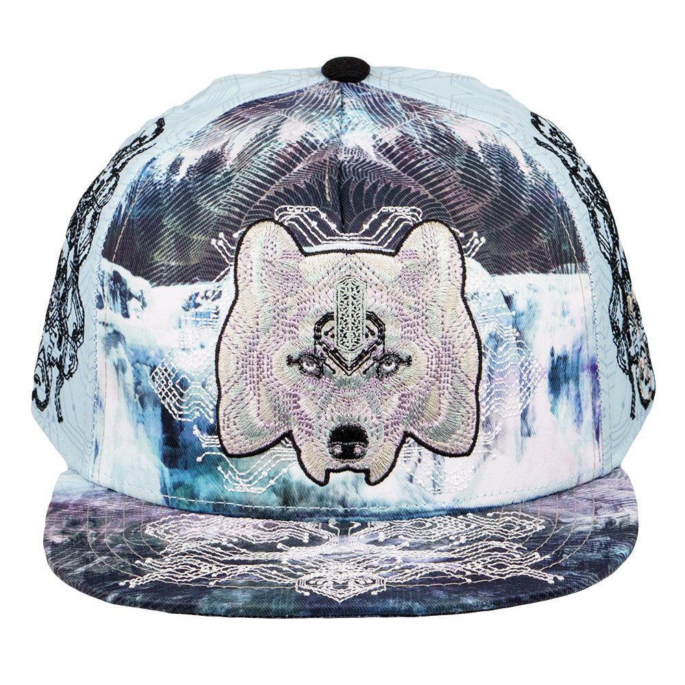 Digital Migration Green Fitted Hat