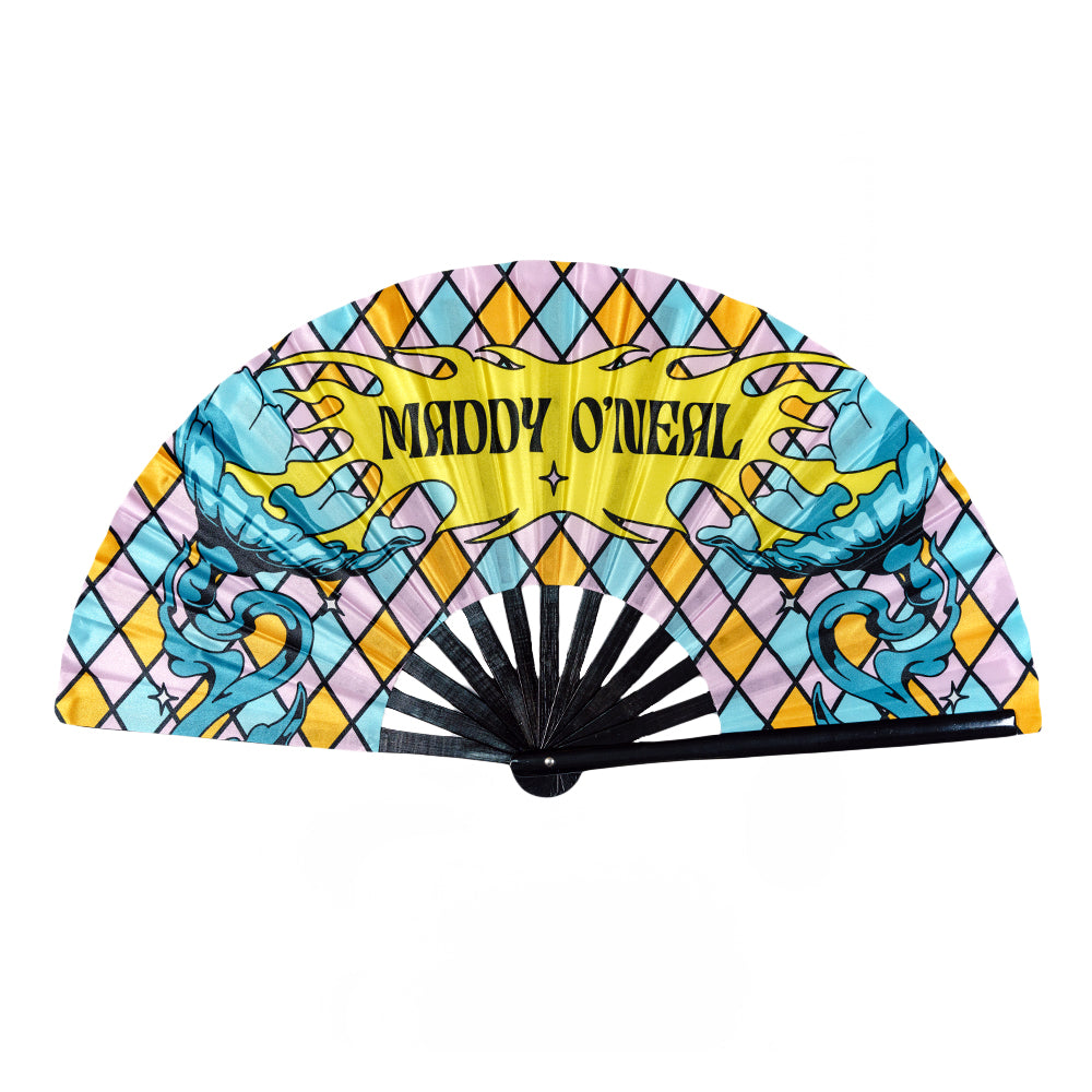 Maddy O'Neal Sunshine Folding Hand Fan