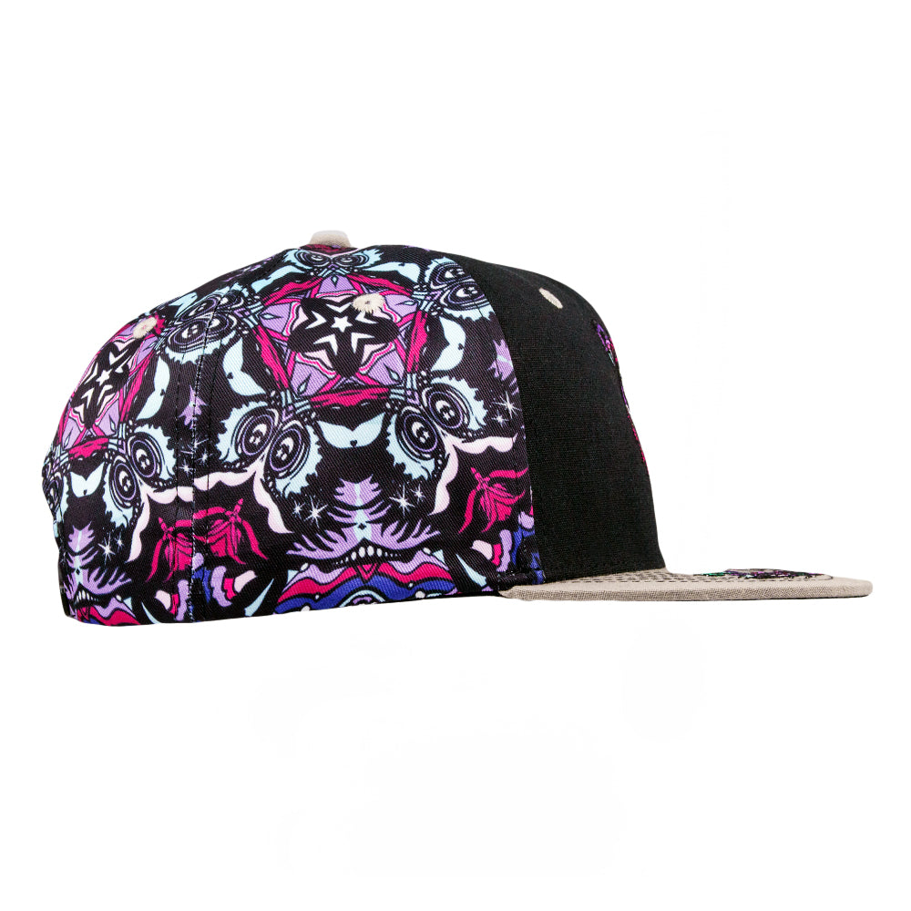 Ellie Paisley Bear Floral Snapback Hat