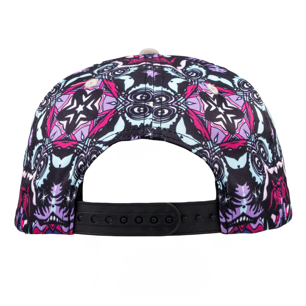 Ellie Paisley Bear Floral Snapback Hat