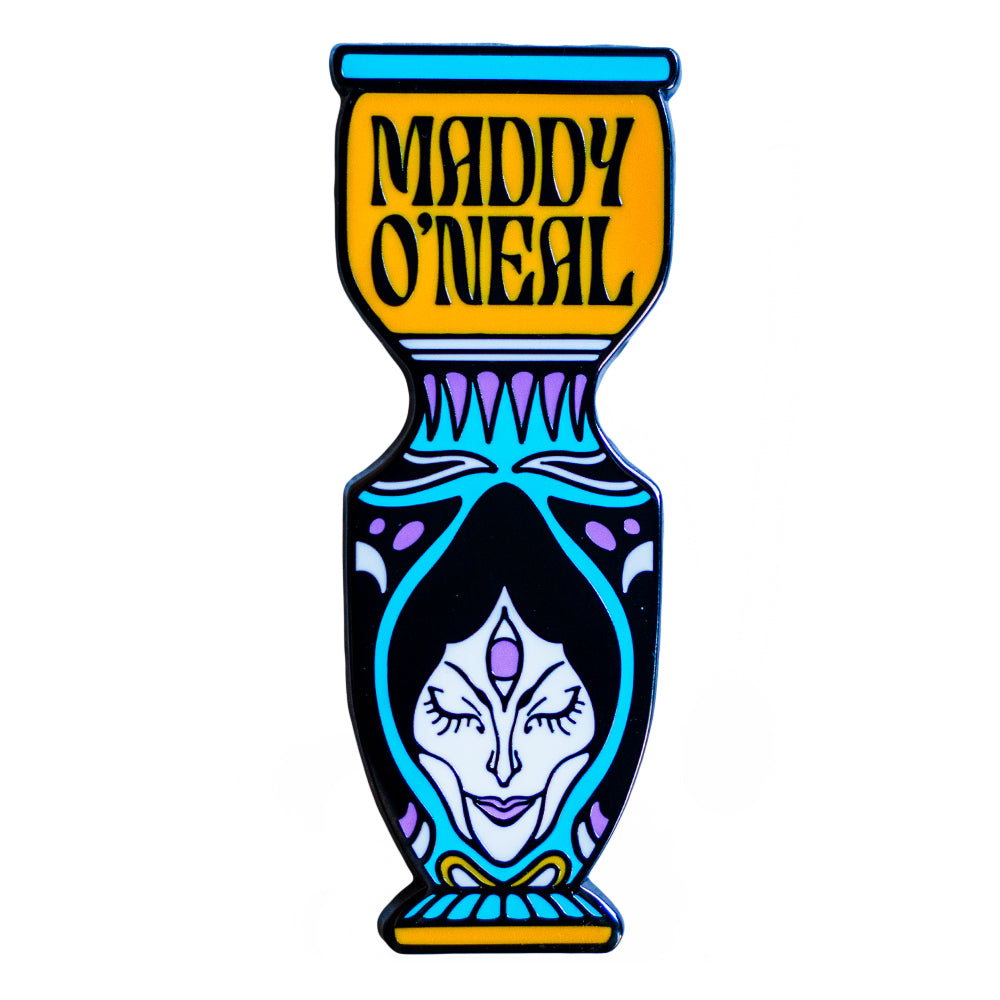 Maddy O'Neal Hour Glass Speaker Pin