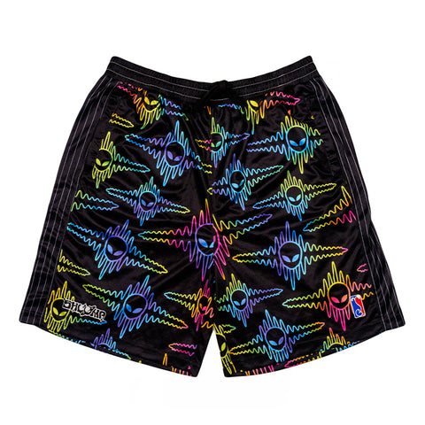 Shlump Black Mesh Shorts