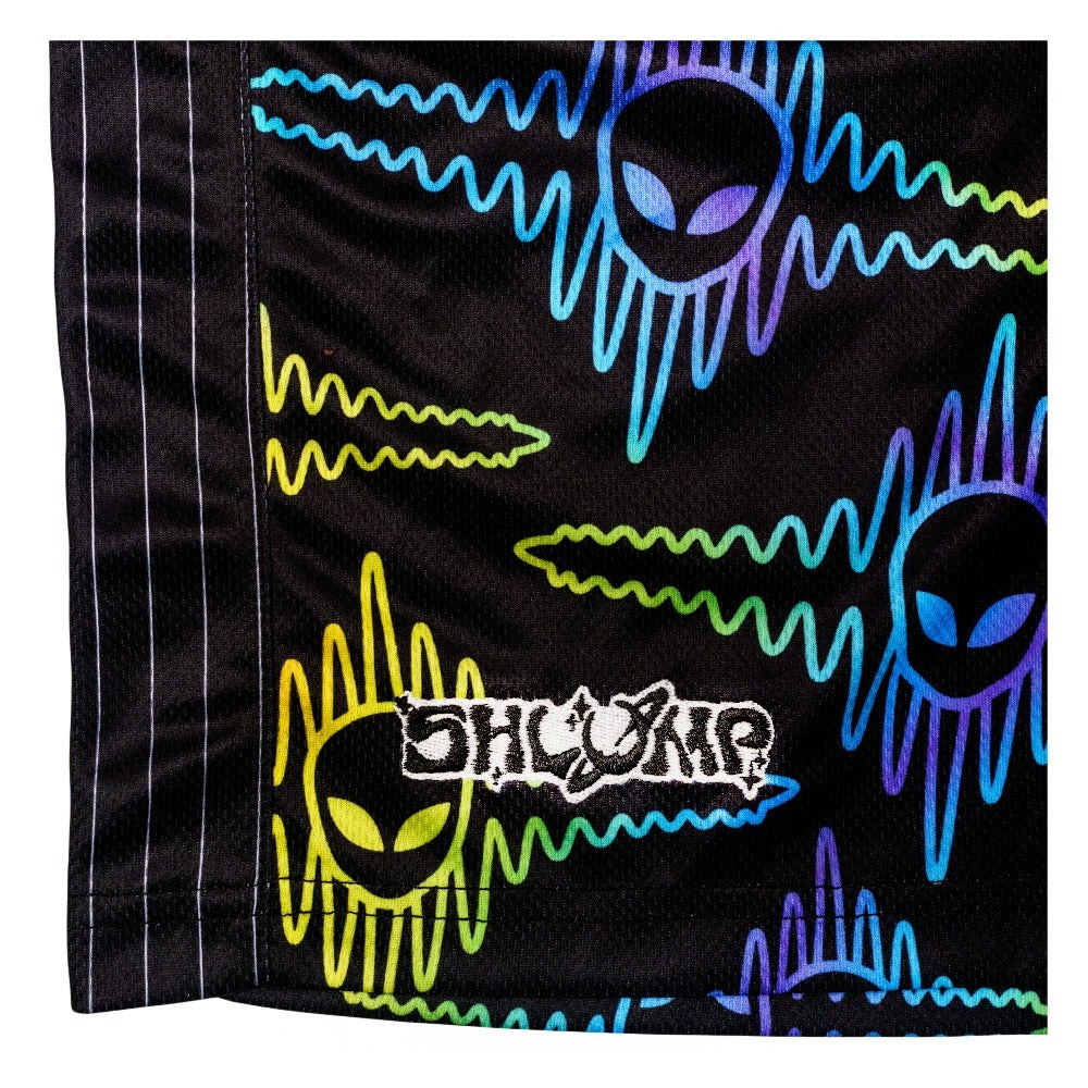 Shlump Black Mesh Shorts