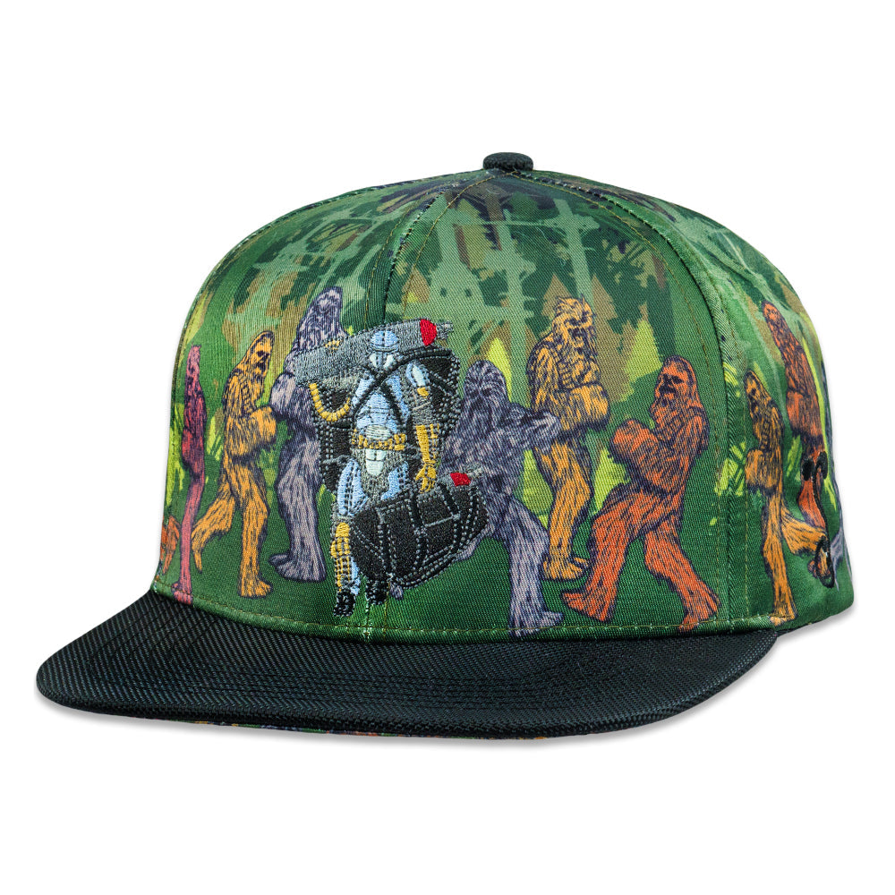 Tanks Visla Wook Forest Green Snapback Hat