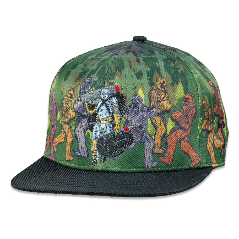Tanks Visla Wook Forest Green Fitted Hat