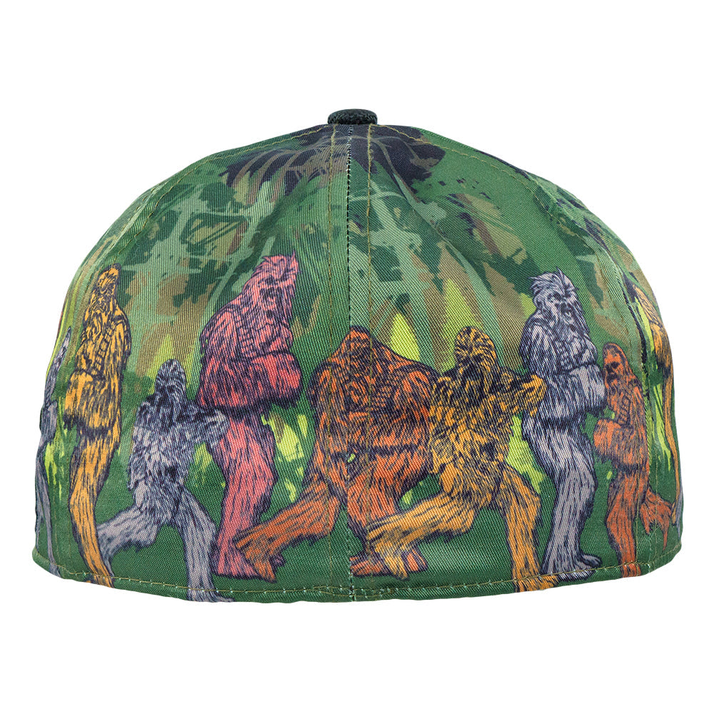 Tanks Visla Wook Forest Green Fitted Hat