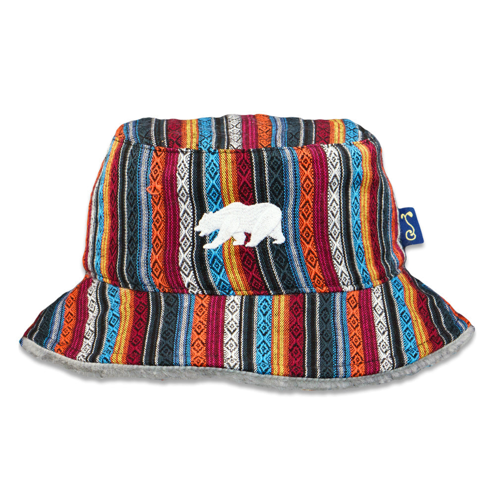 Bear Collection Taos Reversible Bucket Hat