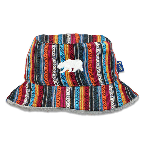 Bear Collection Taos Reversible Bucket Hat