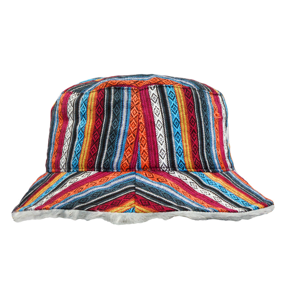 Bear Collection Taos Reversible Bucket Hat